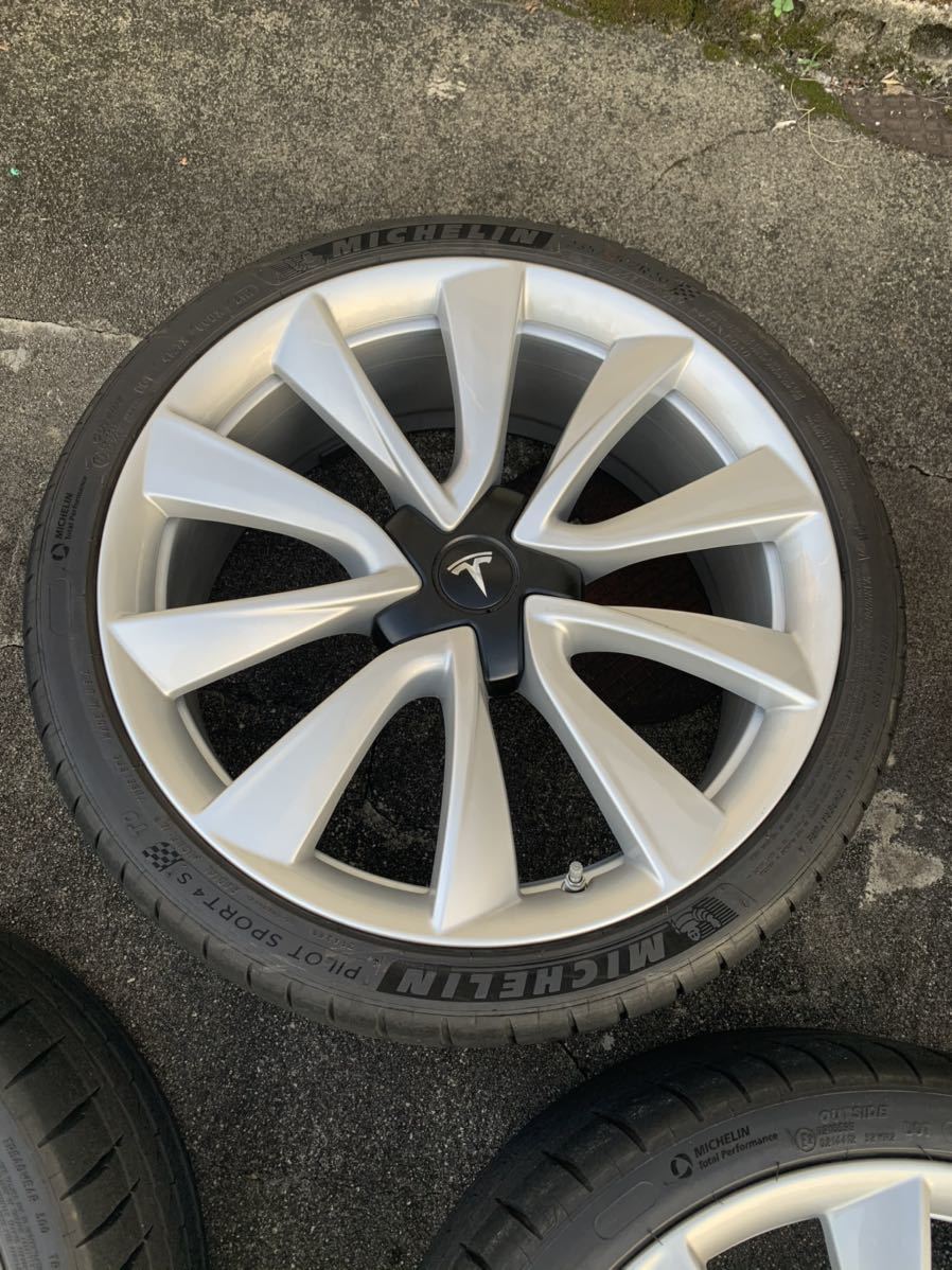 希少 テスラ モデル3 パフォーマンス 20インチ 純正 タイヤホイール