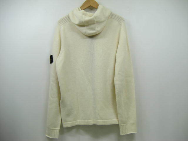 STONE ISLAND ストーンアイランド ニット パーカー フード ワッペン
