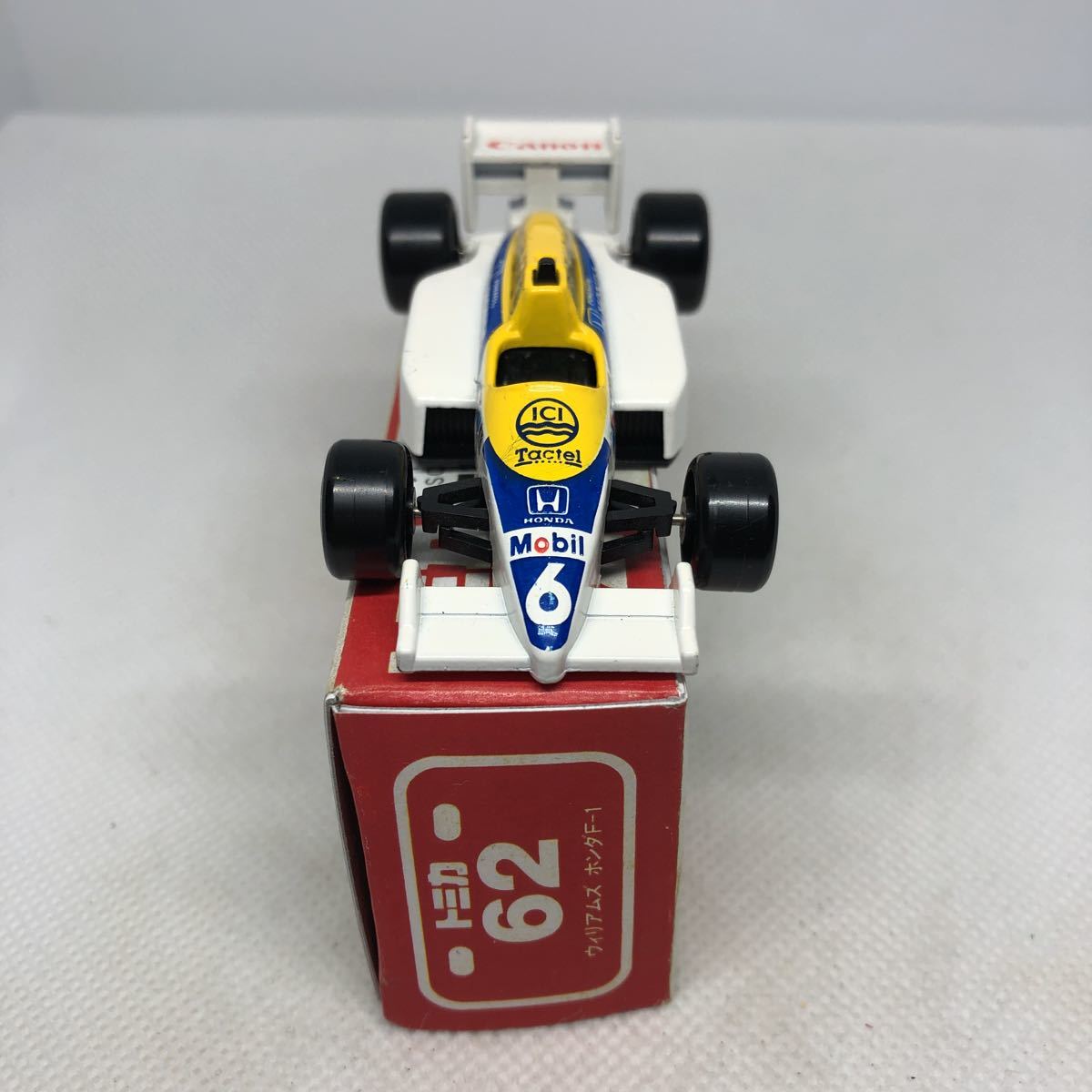トミカ 日本製 赤箱 62 ウィリアムズ ホンダ F1 当時物 絶版 ④