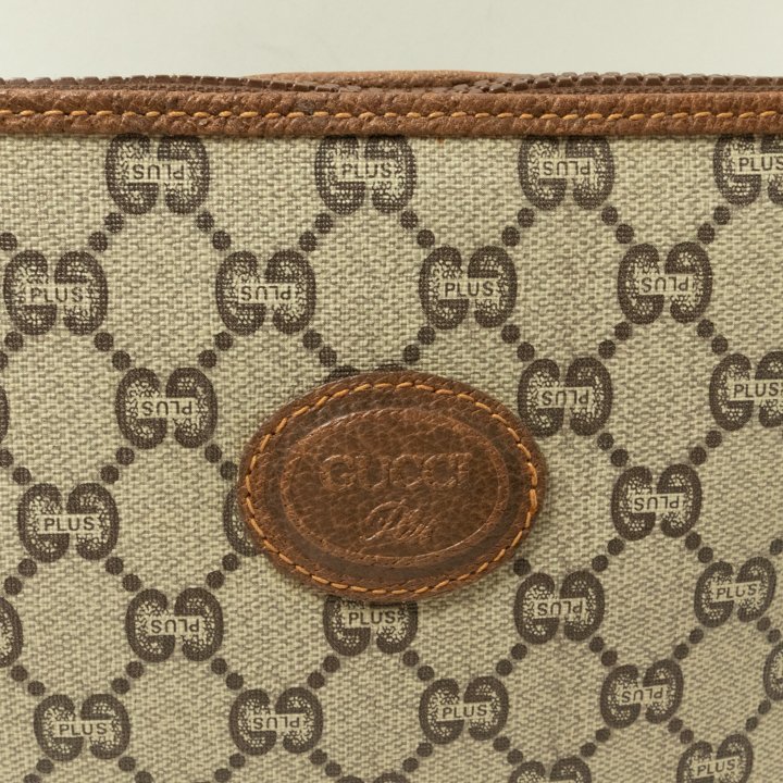 1円スタート】GUCCI PLUS グッチプラス オールドグッチ ポーチ