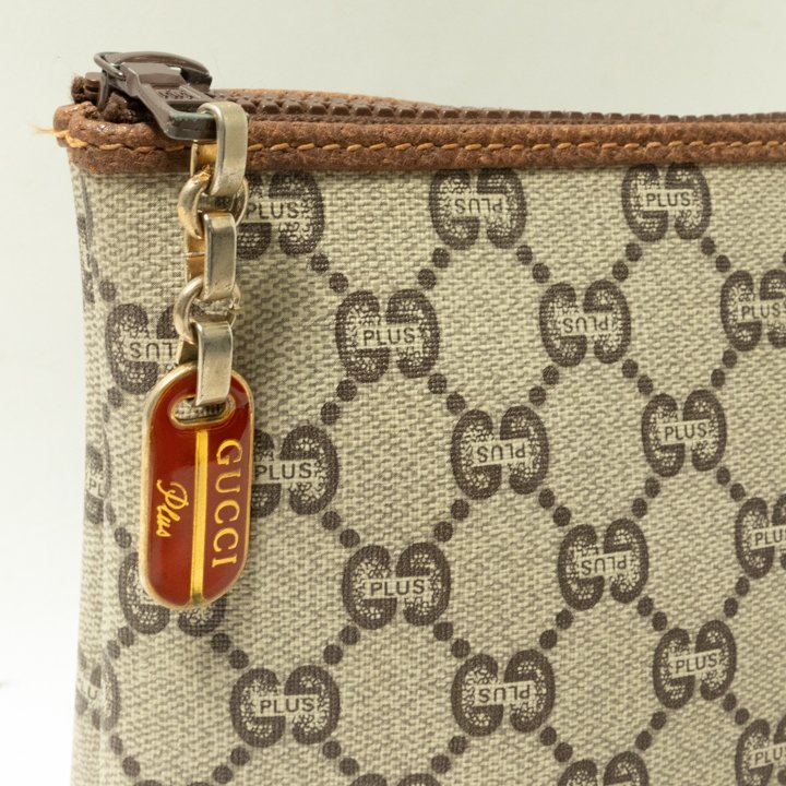 1円スタート】GUCCI PLUS グッチプラス オールドグッチ ポーチ