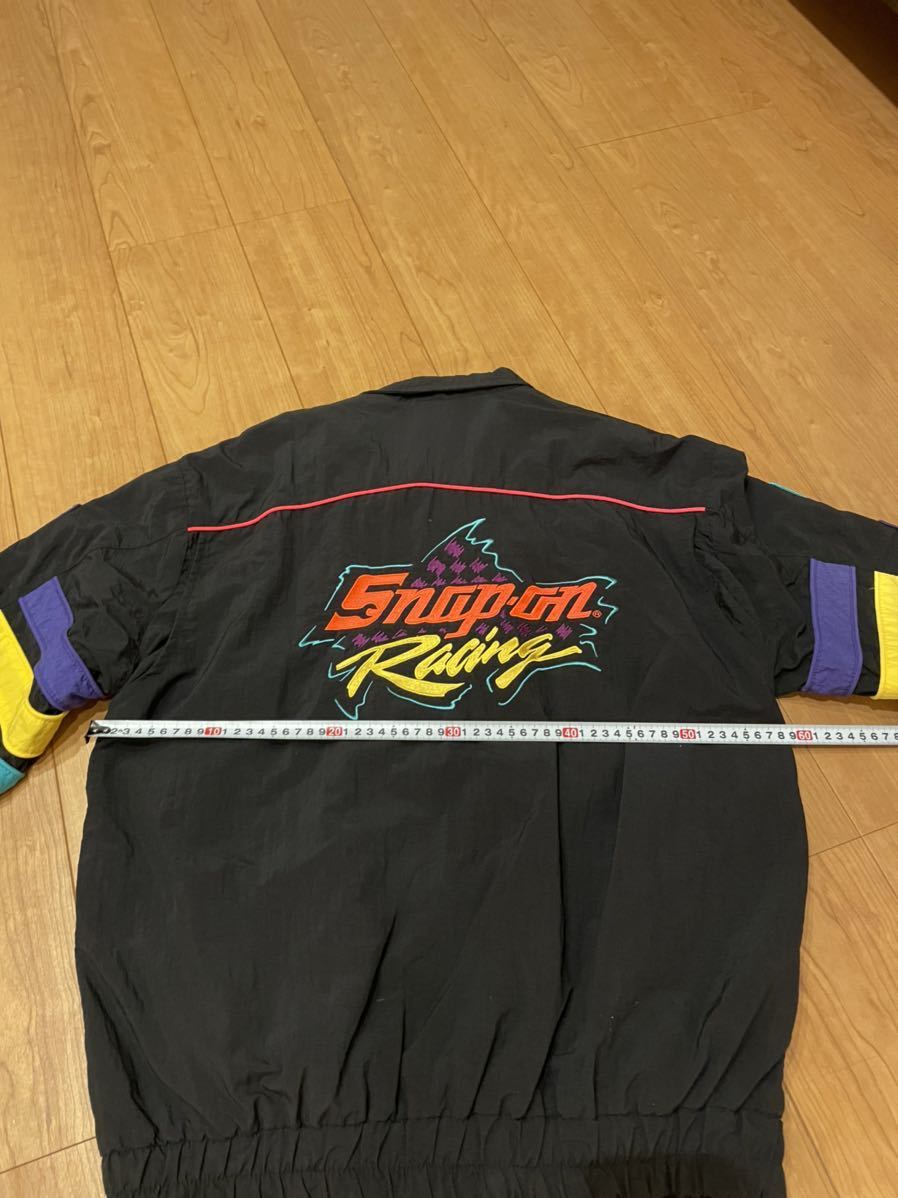 スナップオン snap-on レーシングジャケット ナイロンジャケット M