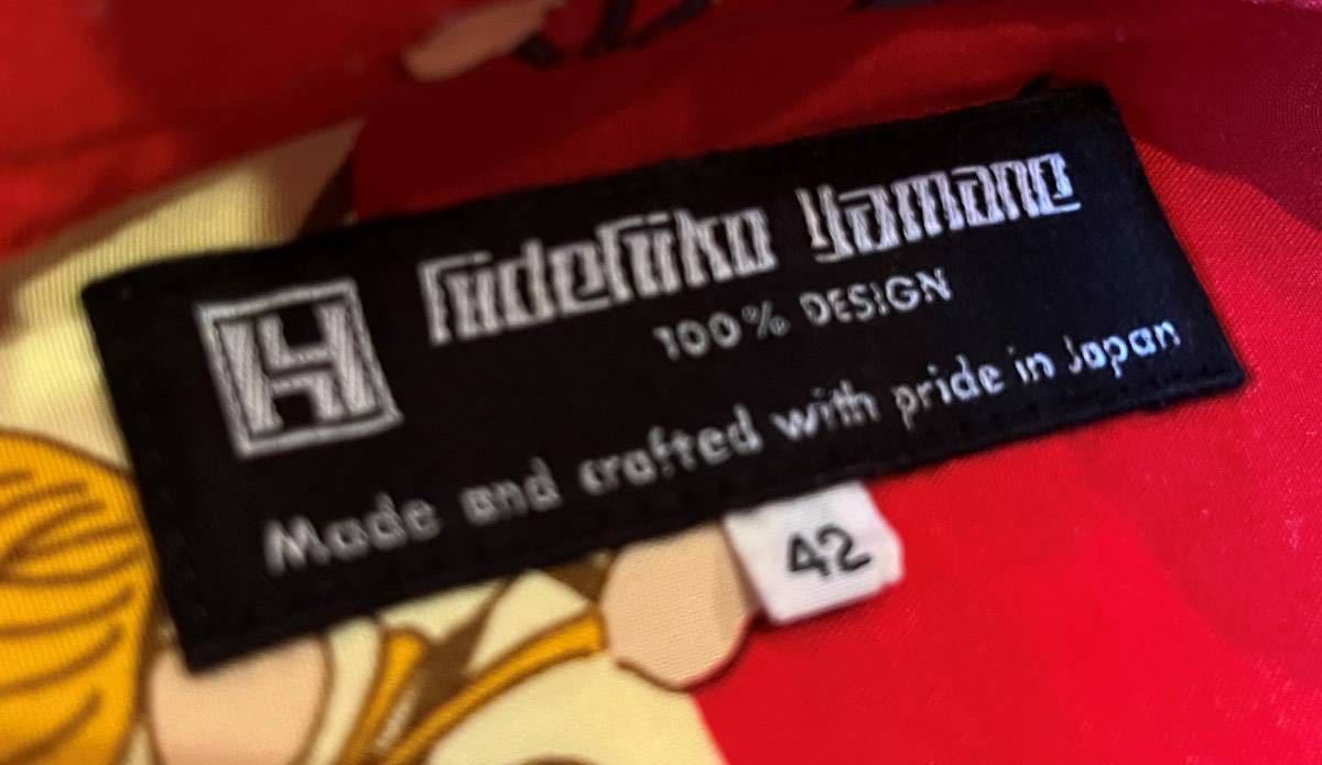 Hidehiko Yamane 100% DESIGN エヴィス EVISU 和柄 アロハシャツ