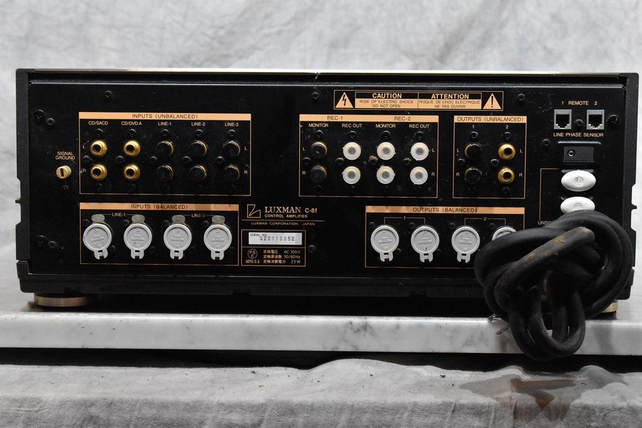 LUXMAN ラックスマン C-8f プリアンプ コントロールアンプ @19261