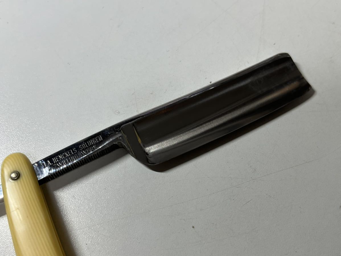 西洋剃刀 理容 剃刀 カミソリ HENCKELS 店舗用品 Solingen JTF8619