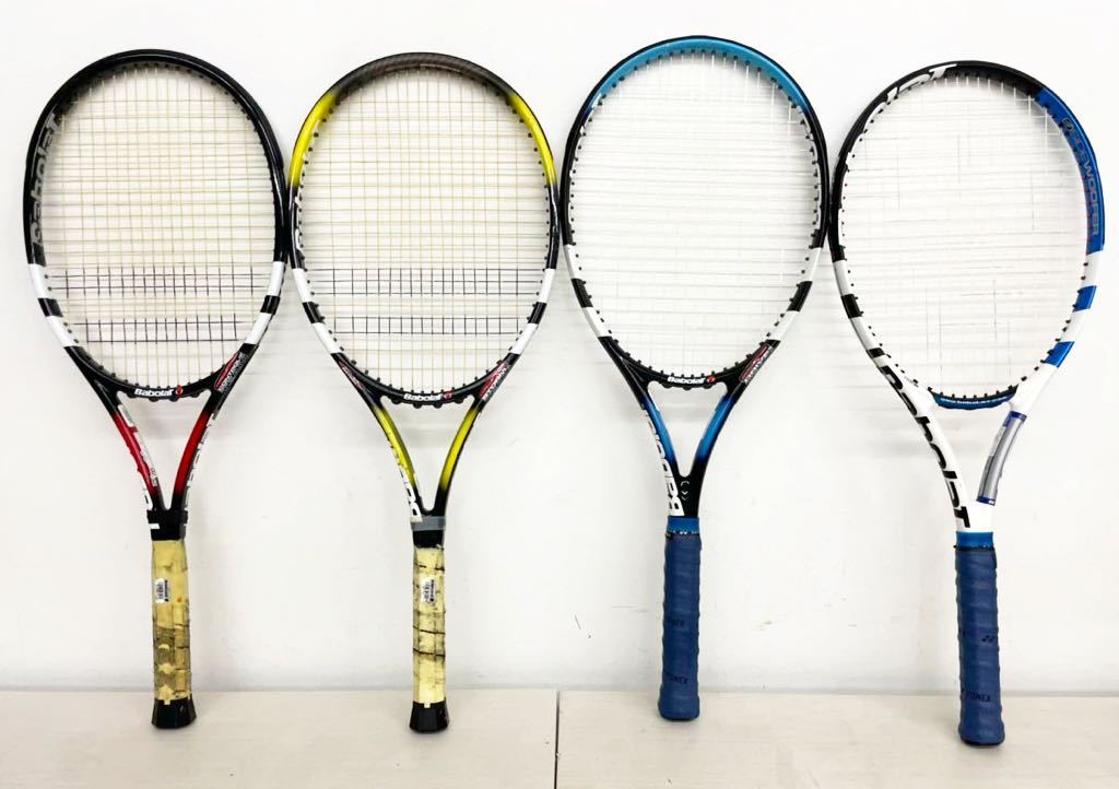 定番，人気セール 108 Babolat バボラ ピュアドライブ PURE CONTROL/STORM/DRIVE +/CONTEST テニスラケット 4本セット(バボラ)｜売買されたオークション情報、yahooの商品情報をアーカイブ公開 - オークファン バボラ
