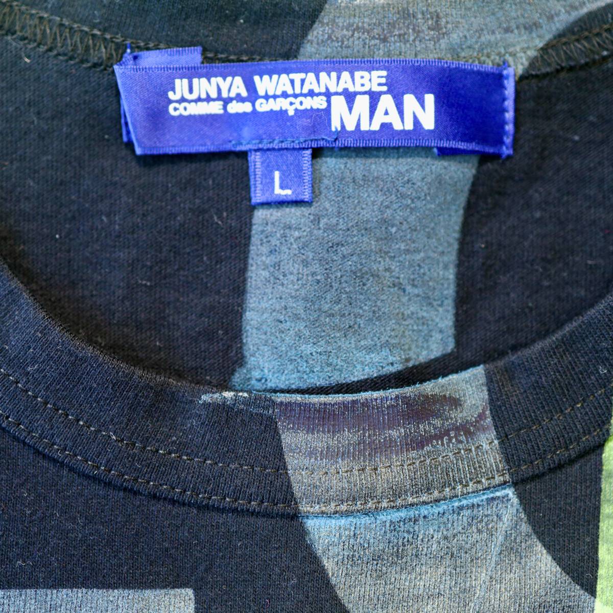 未使用! 2002ss JUNYA WATANABE MAN ポエムシャツ LOVE ファースト 