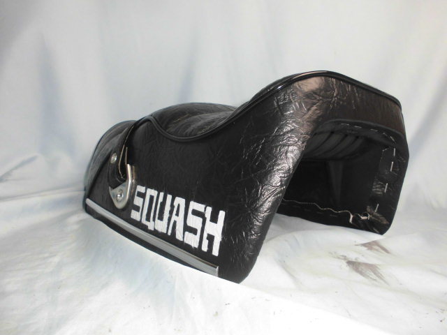 ホンダスカッシュ　スカッシュ　 SQUASH シート　タックロール □スカッシュ 段シート 黒シボ タックロール 純正張替え カスタム