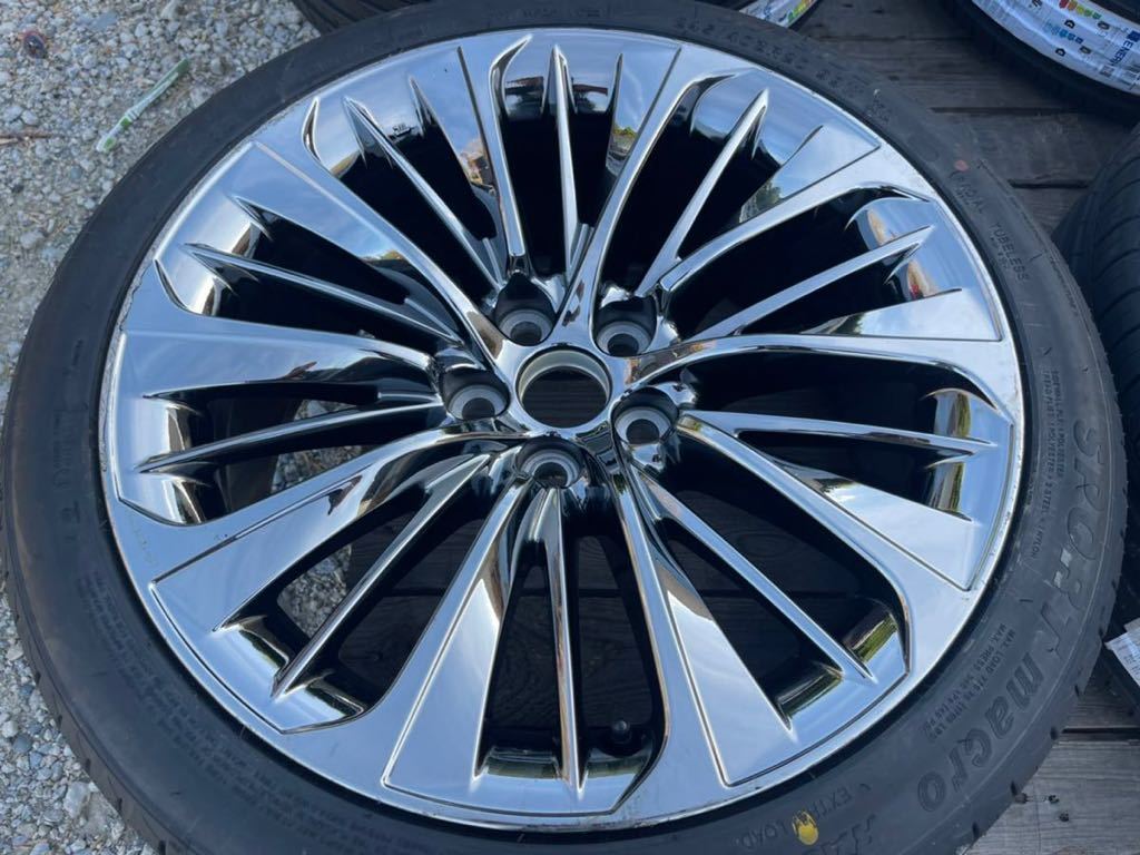 美品レクサスLS 500h タイヤホイール（王者の風格ここにあり。LEXUS 