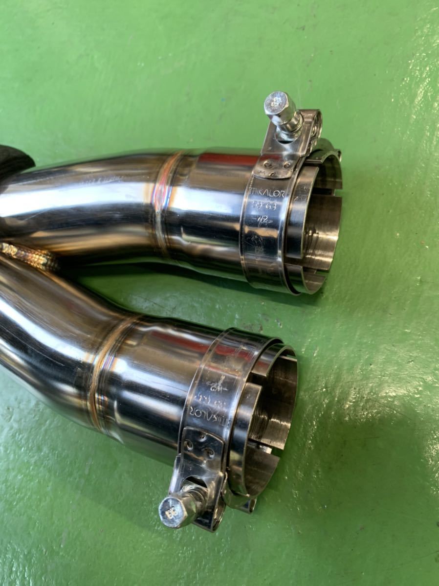 【値下げ】マセラティ　クアトロポルテ（MQP後期）　中間パイプ マセラティクアトロポルテ MQP後期 4.7L/AT用ワンオフセンターパイプ