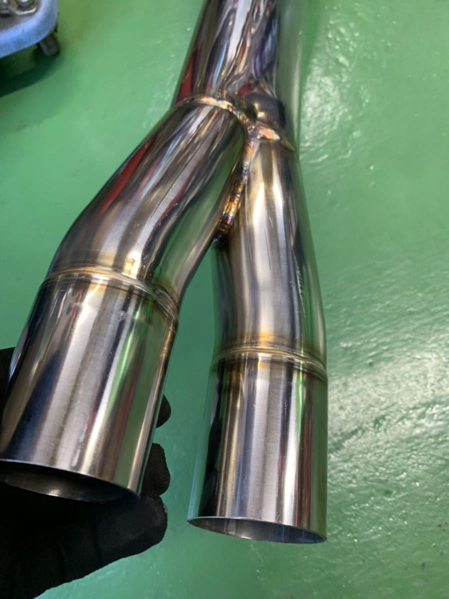 【値下げ】マセラティ　クアトロポルテ（MQP後期）　中間パイプ マセラティクアトロポルテ MQP後期 4.7L/AT用ワンオフセンターパイプ