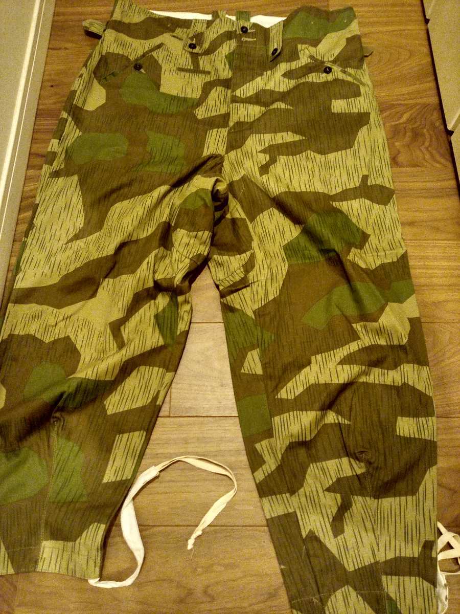 WW2ドイツ軍スプリンター迷彩スモック（レプリカ)サイズM カテゴリー