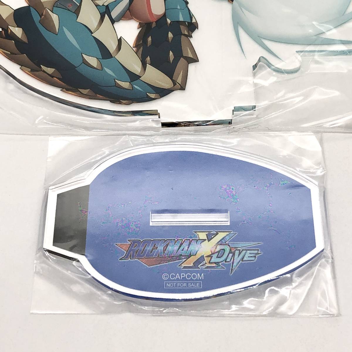 ロックマンX DiVE アクリルスタンド ジンオウアイリス モンスターハンターライズ コラボ ジンオウガ×アイリス モンハンライズ