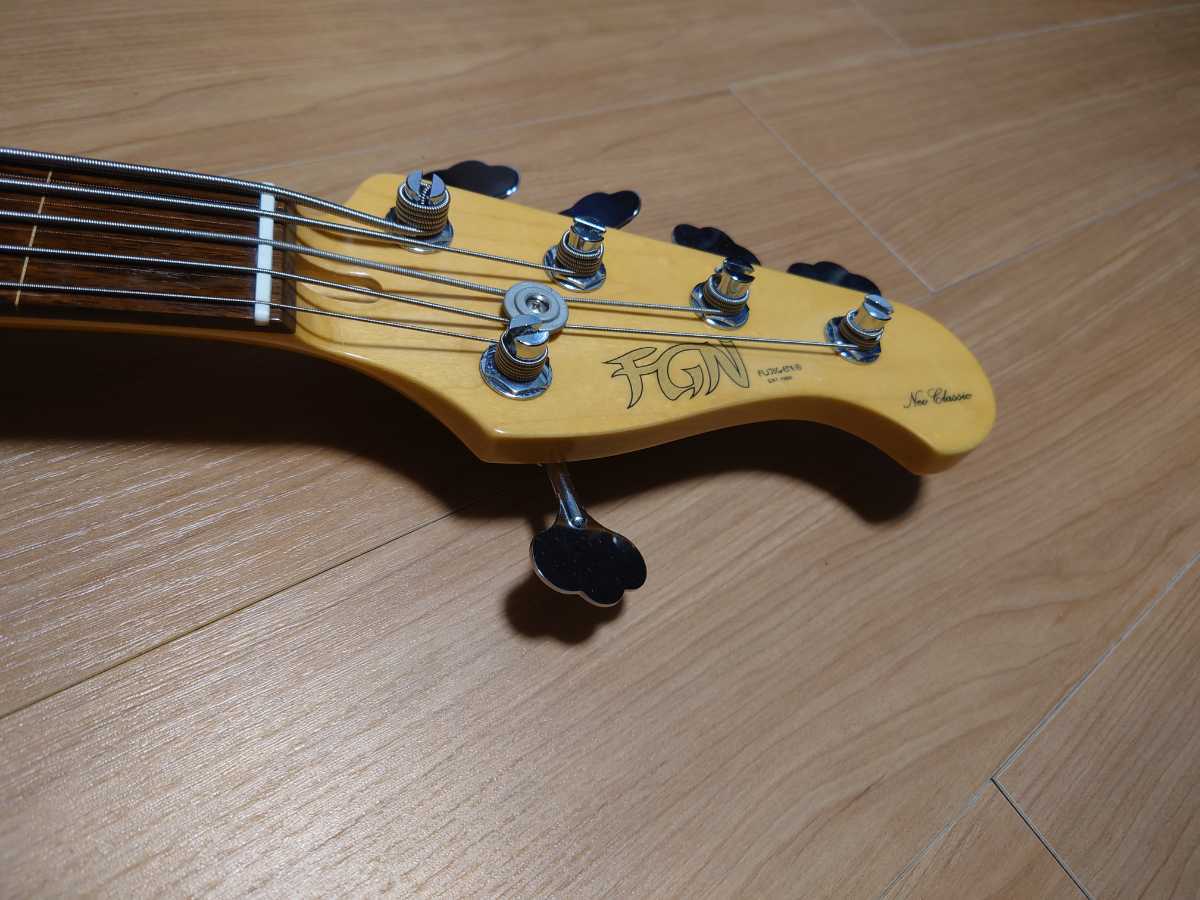 美品　FUJIGEN(FGN) フジゲン JB 5弦 FUJIGEN(FGN) ⁄ | Neo Classic 5弦 FUJIGEN フジゲン Blue NJB100MBAHV