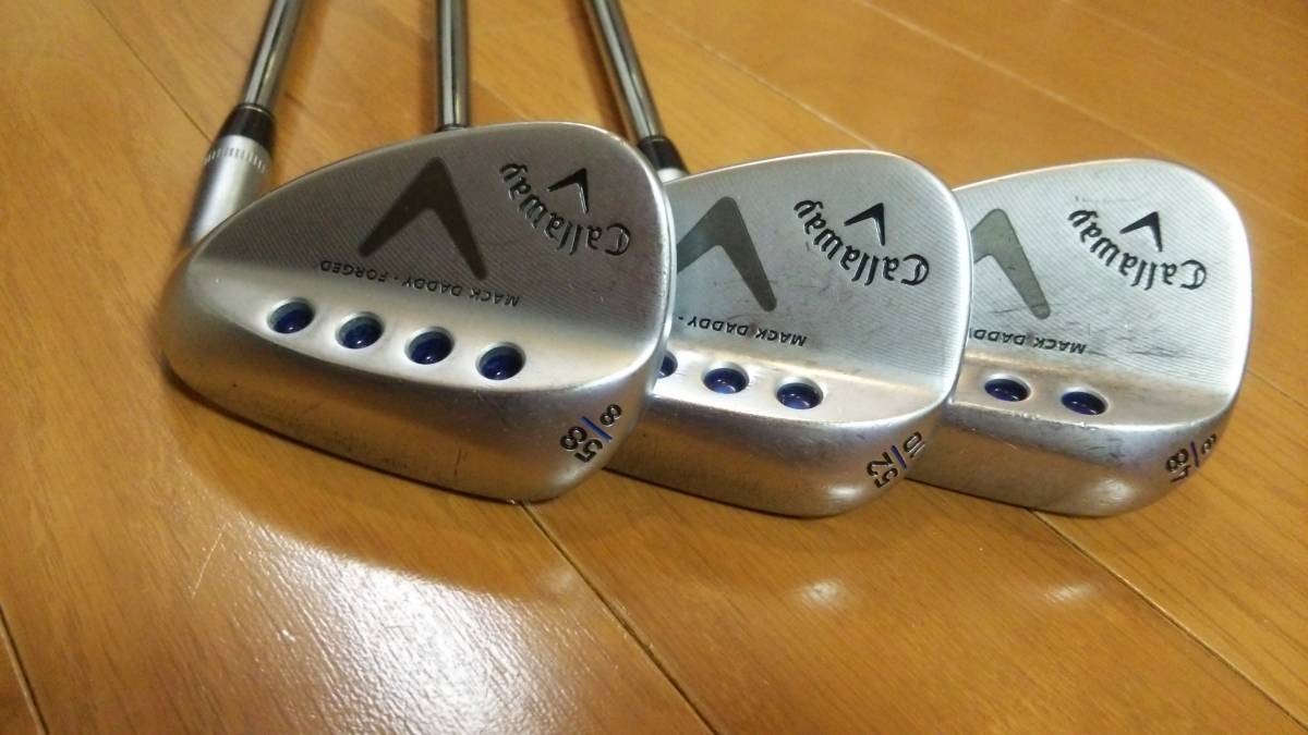 キャロウェイ Callaway MACK DADDY FORGED 48°52°58° NSPRO MODUS3