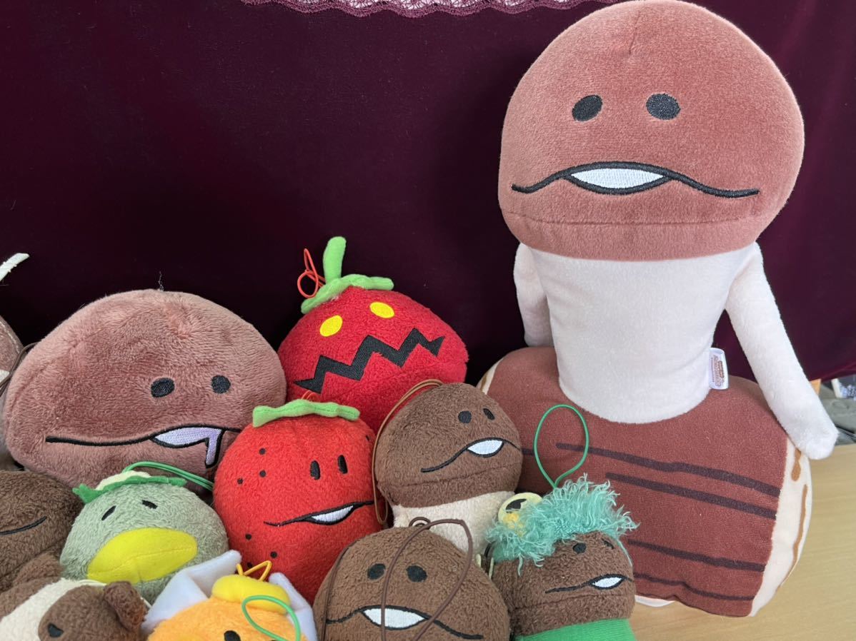 なめこ栽培キット なめこ まとめ ぬいぐるみ ミニぐるみ マスコット