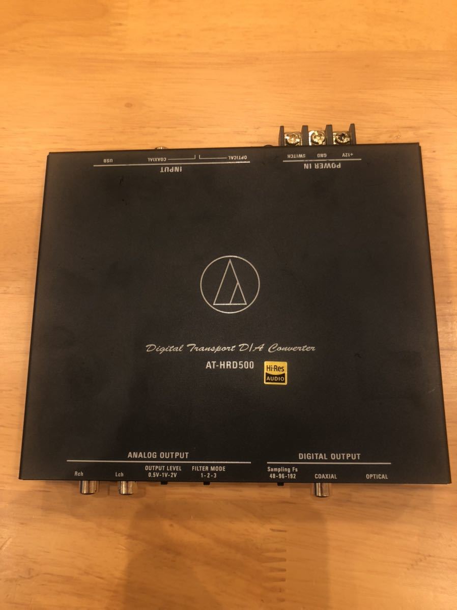 大得価，新品 オーディオテクニカ AT-HRD500D/Aコンバーター デジタル トランスポート(カーオーディオ)｜売買されたオークション情報、yahooの商品情報をアーカイブ公開 - オークファン その他