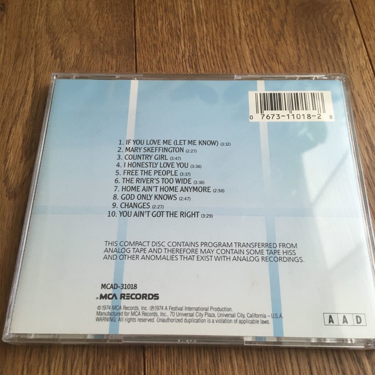 追悼　オリビア・ニュートン・ジョン　LET ME BE THERE 名盤CD 輸入盤　4枚まで同梱可能（2枚組除く）