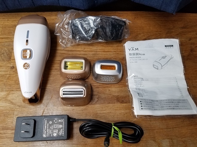 新品】YAMAN 光美容器 ダブルエピスキンボーテ STA-199T 脱毛器 商品の