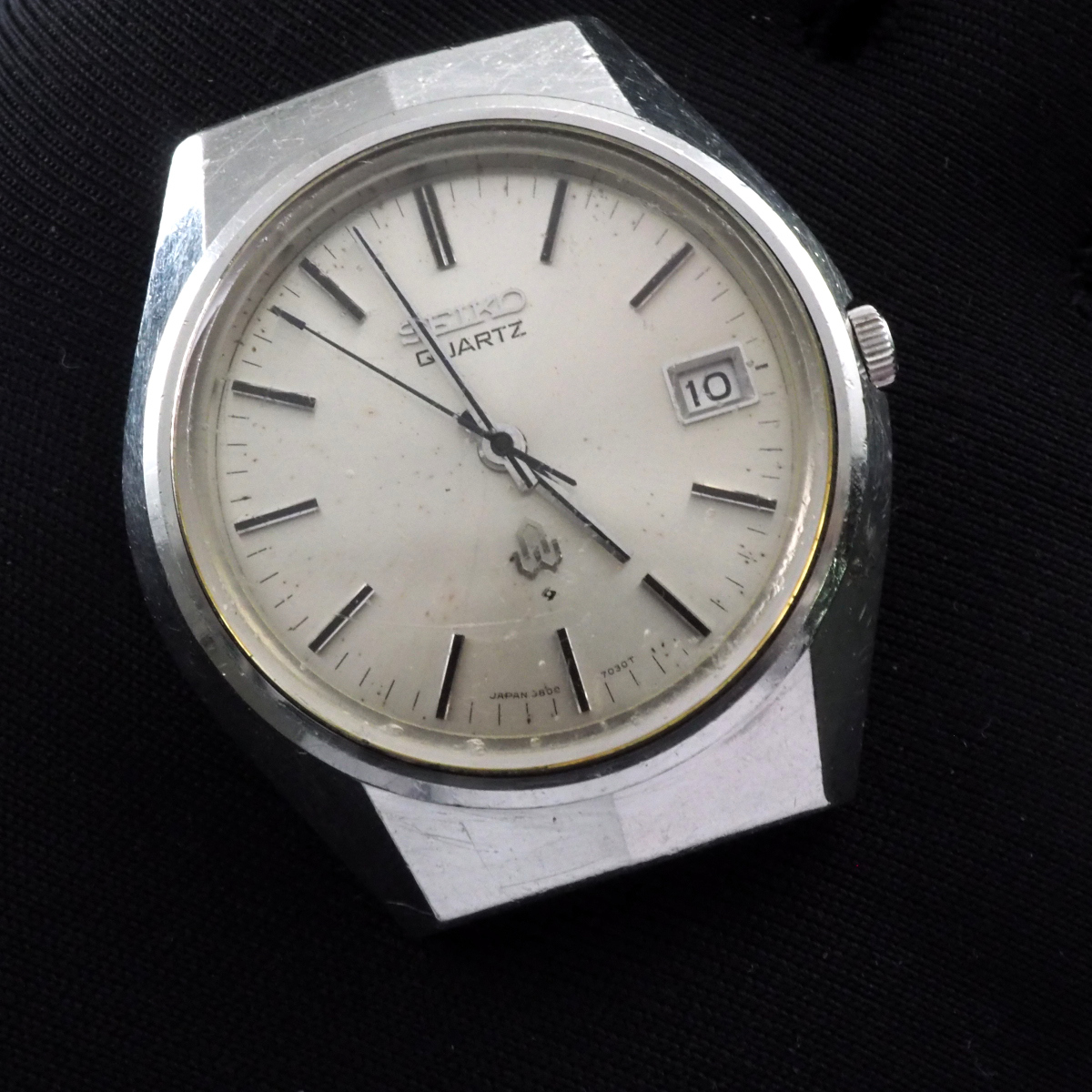 セイコー SEIKO クォーツ QZ 1970年代 稼動 電池換済 ヴィンテージ 