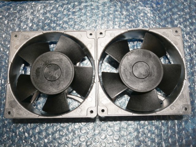 未使用品 AC100V Fan San Ace 120 109S005 ファン ２個セット SANYO 三洋電機 100V SanAce 120㎜ 12cm ACファン 換気扇_2