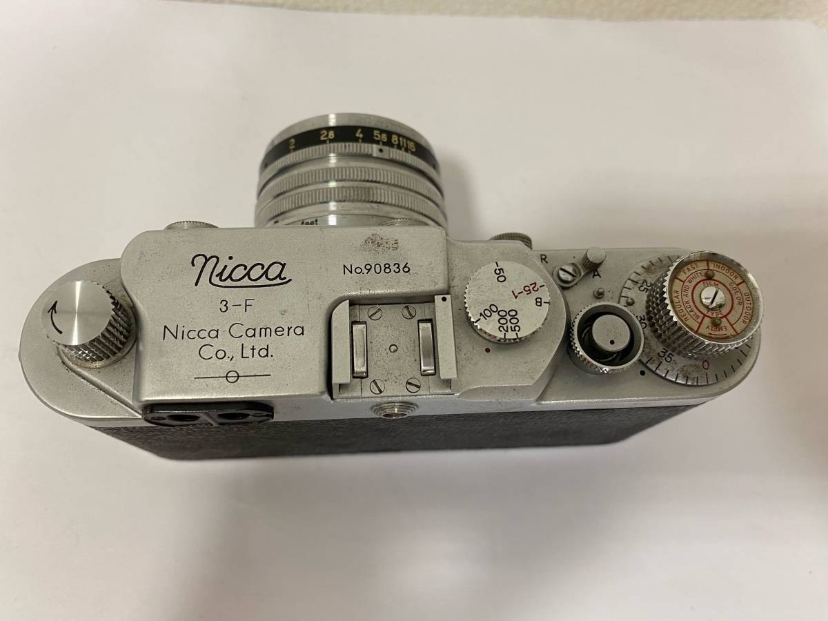 nicca 3-F ニッカ / NIKKOR-H・C 1:2 f=5cm 中古品 Nicca ニッカ 3-