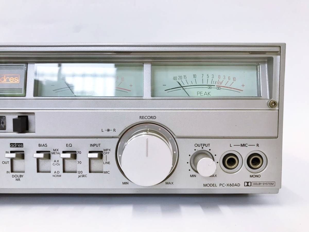 Aurex PC-X60AD カセットデッキ 本体（ジャンク） Yahoo