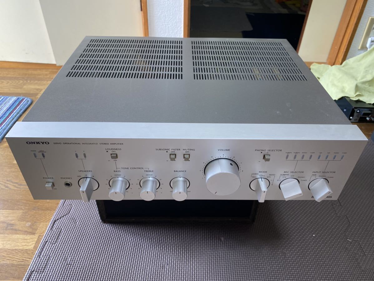 Integra ONKYO A-805 プリメインアンプ 整備 オンキョー 』 A－805