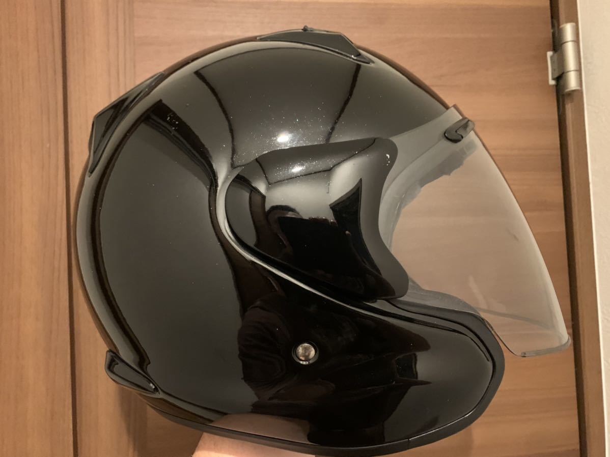 Arai アライ MZ-F ジェットヘルメット グラスブラック 61.62cm XL 