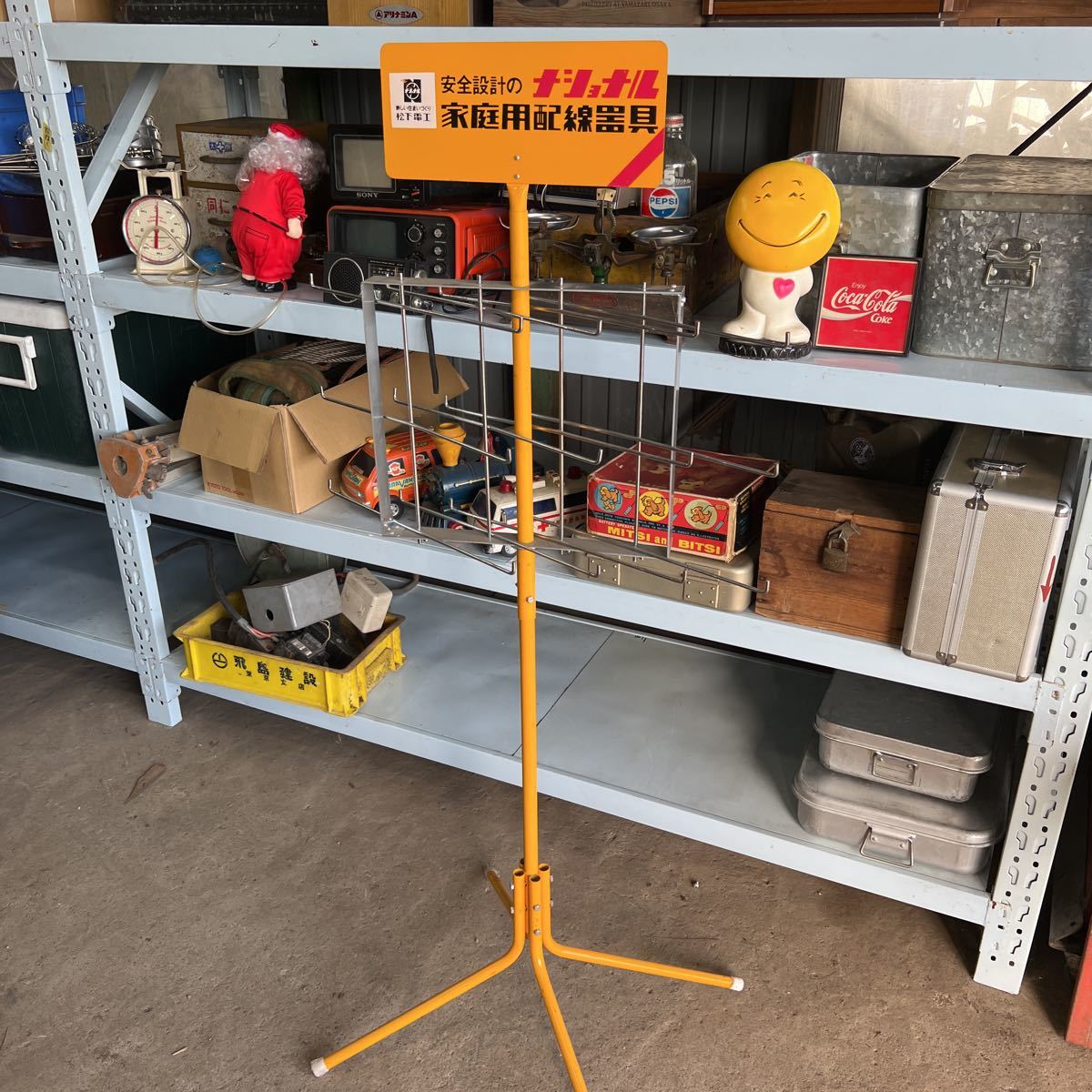 ナショナル　ラック　業務用　昭和レトロ