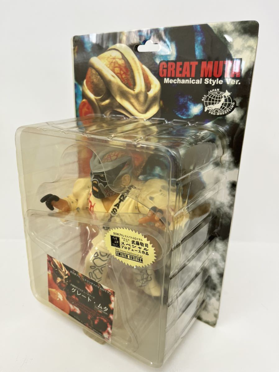 HAOコレクション フィギュア☆グレート ムタ（白）☆直筆サイン入り