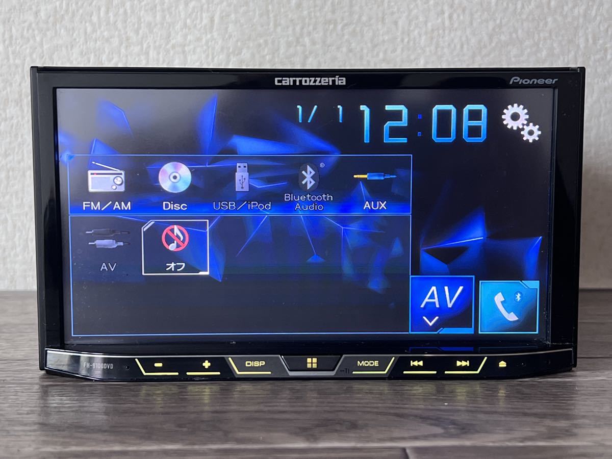 carrozzeria カロッツェリア fh-9100DVD カーオーディオ 動作OK