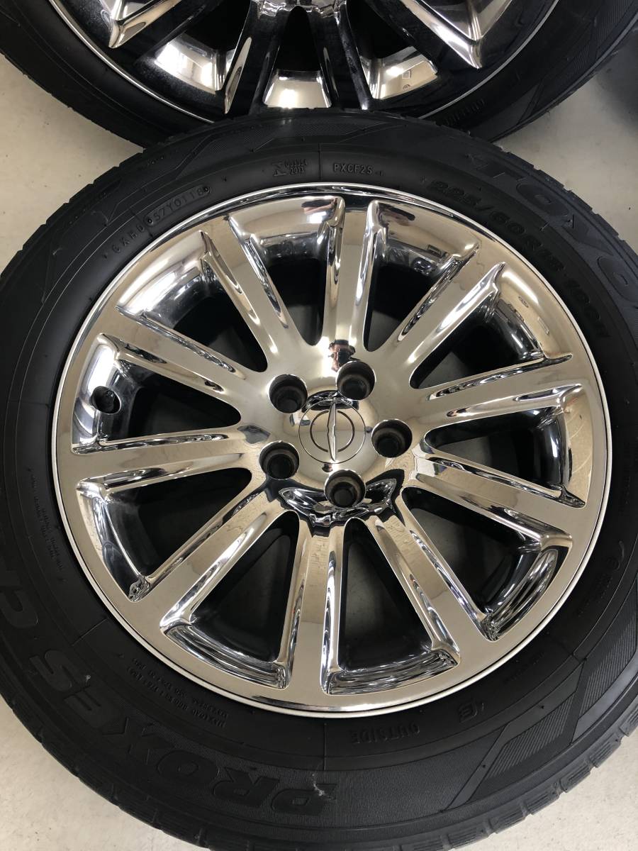送料無料】クライスラー 300C 300 純正ホイール ガリ傷なし 225/60R18 