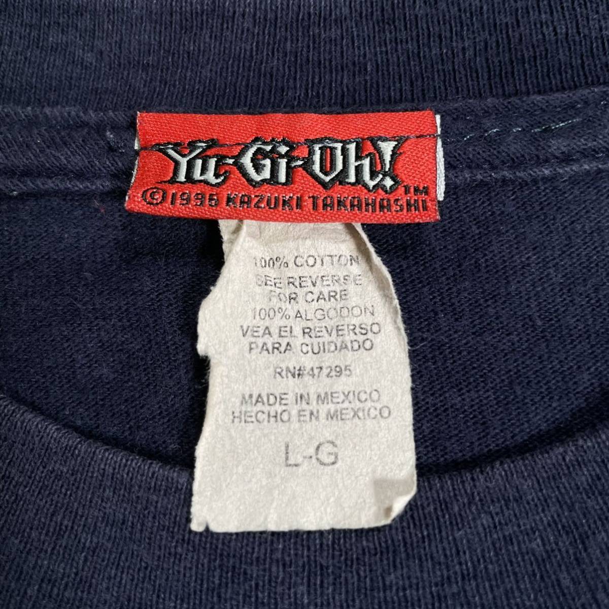 レア 遊戯王 長袖 Tシャツ ロンT Yu-Gi-Oh! KING OF GAMES メキシコ製 