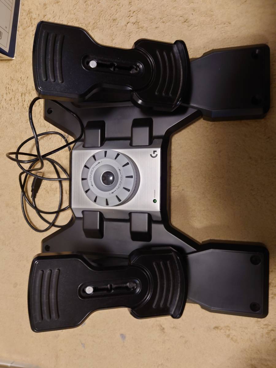 logicool FLIGHT RUDDER PEDALS Flight Rudder Pedals (PC) (ラダー