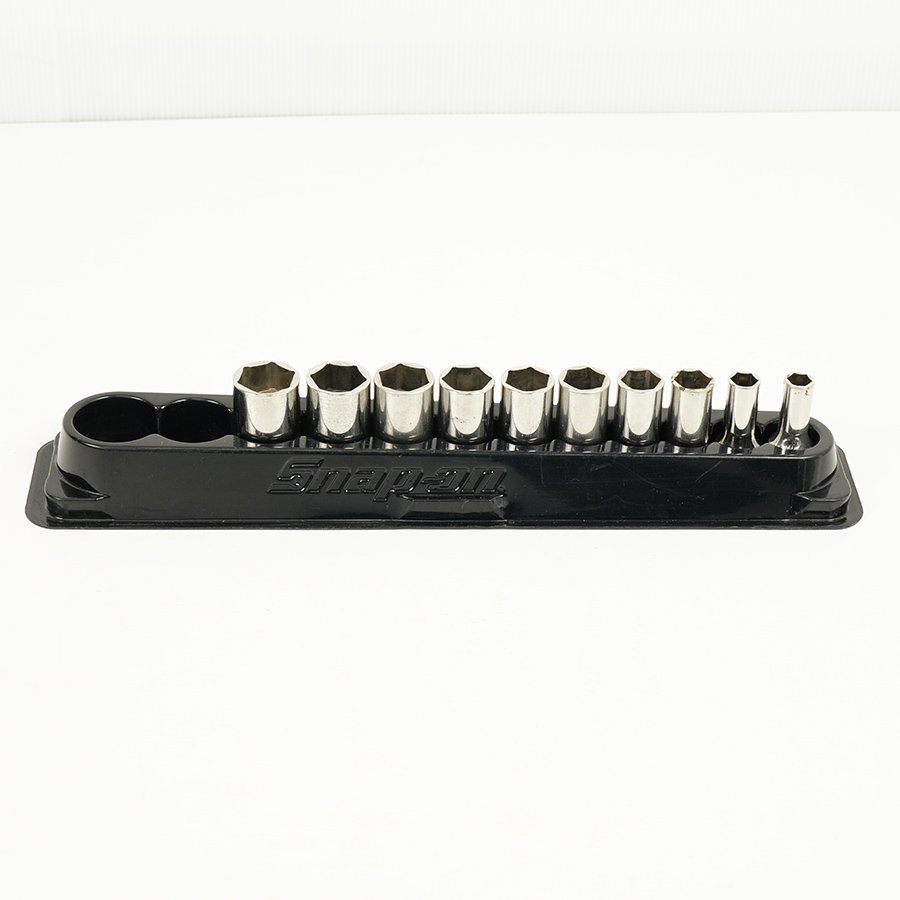 Snap-on スナップオン 差込角3/8 セミディープソケット FSMS8~FSMS19 10本セット マグネットベース付き [K2962] 