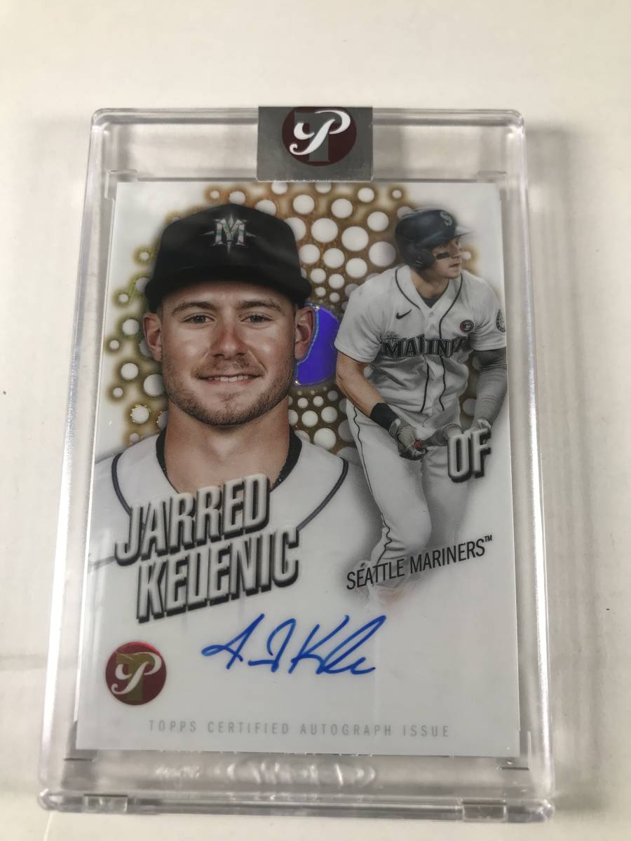 TOPPS 2022 PRISTINE AUTO 直書き マグホ入り Gold /50 JARRED KELENIC MARINERS
