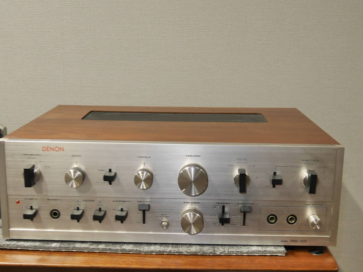 程度良好 DENON PMA-500 メンテナンス済 改造品 DENON PMA-500