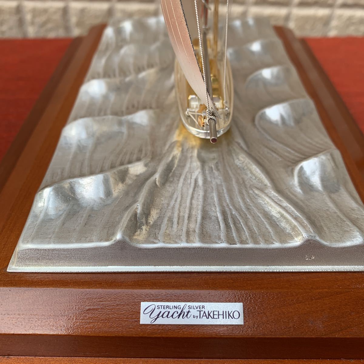Yahoo!オークション SILVER TAKEHIKO silver 985刻印 銀製ヨット シ の