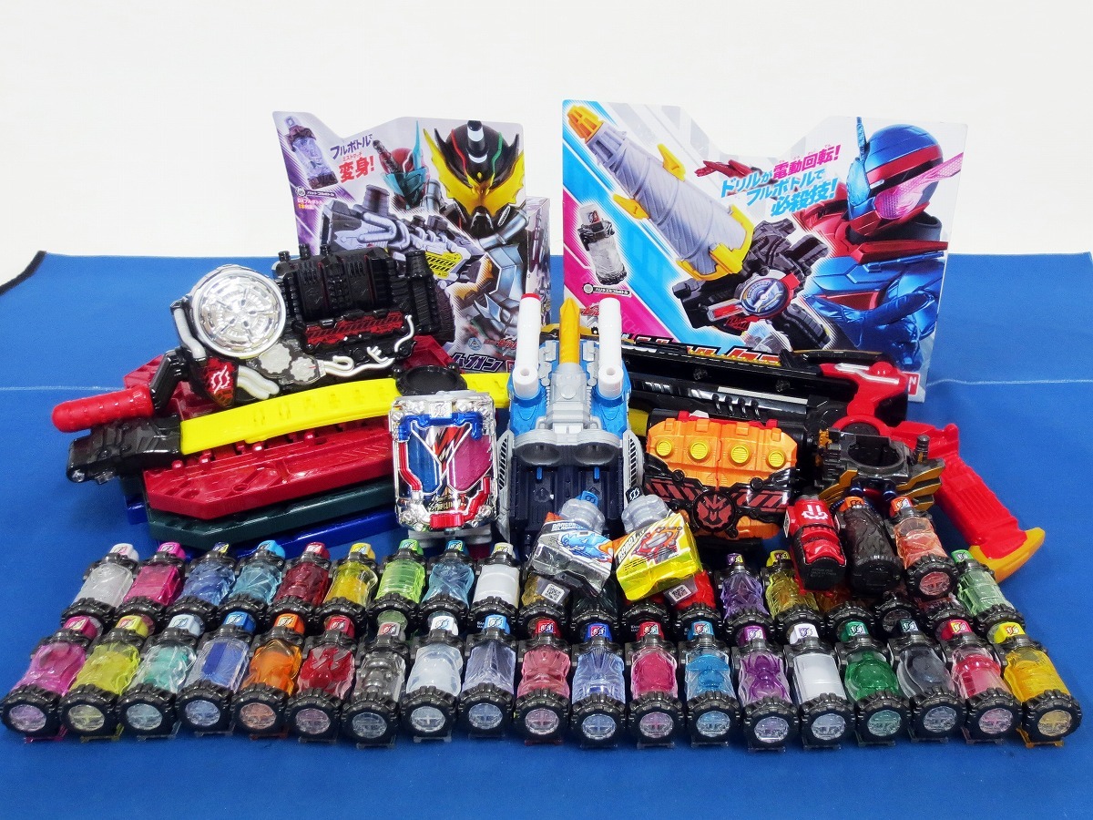【人気SALE，HOT】 仮面ライダービルド おもちゃ各種まとめ売り ＜DXビルドドライバー ドリルクラッシャー フルボトル等＞ 9132(仮面ライダー)｜売買されたオークション情報、yahooの商品情報をアーカイブ公開 仮面ライダー
