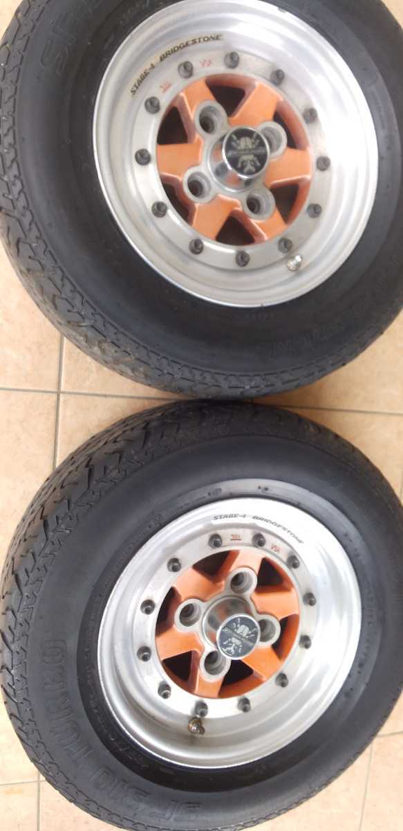 13インチ 旧車 ホイール スピードスター 当時物 アルミホイール レーシング／ターボ／旧車／当時物／アルミホイール／１３インチ／４本 114.3 1円〜 - 2本 深リム スーパースター 旧車に 中古（リム径（インチ）13）の通販 0