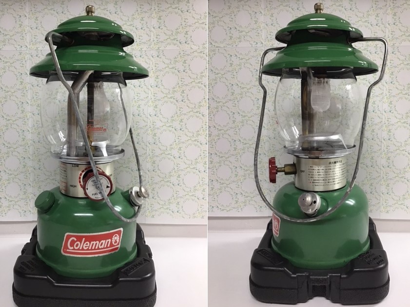 Coleman コールマン 200B ランタン カエルカラー 97年3月製 点火確認