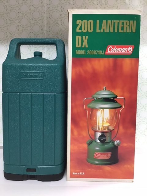 Coleman コールマン 200B ランタン カエルカラー 97年3月製 点火確認
