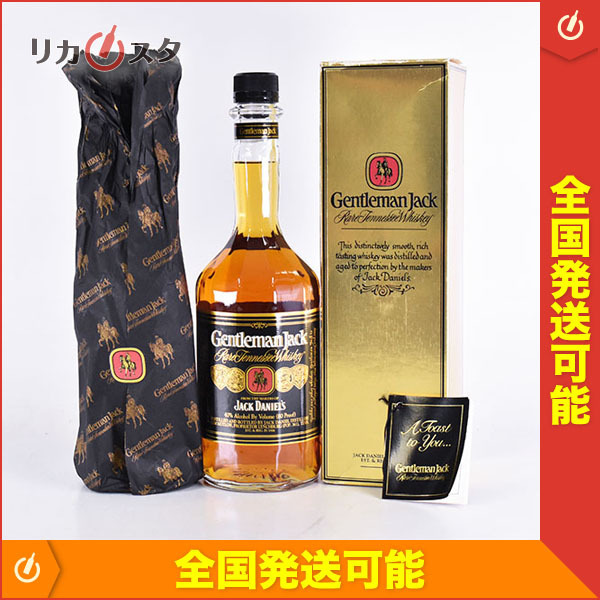 ジェントルマンジャック ウイスキー ジャックダニエル 終売品 古酒 旧ボトル 古酒☆ジャック ダニエル ジェントルマン ジャック ☆旧ボトル ＊箱付
