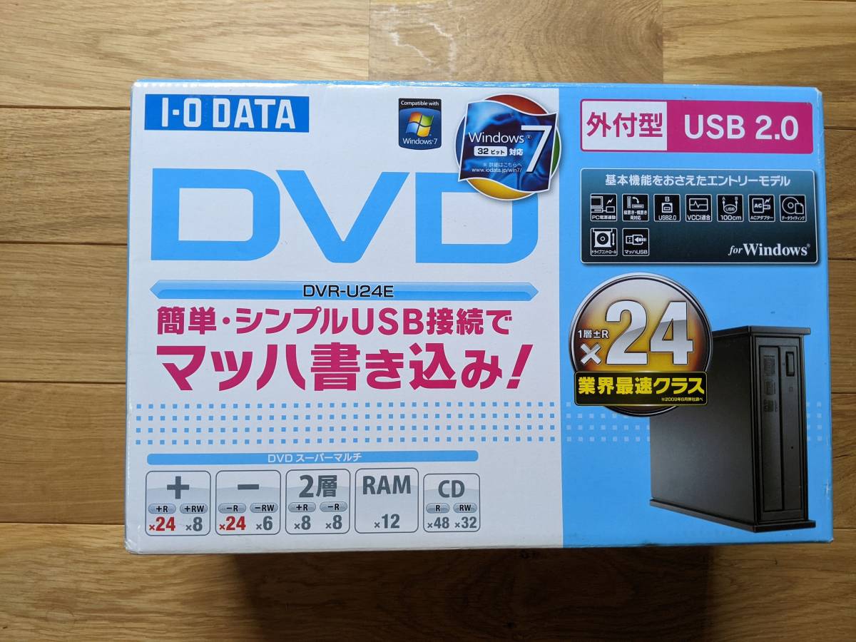人気定番，安い I-O DATA 外付型 DVDドライブ DVR-U24E(DVDマルチドライブ)｜売買されたオークション情報、yahooの商品情報をアーカイブ公開 - オークファン DVDマルチドライブ
