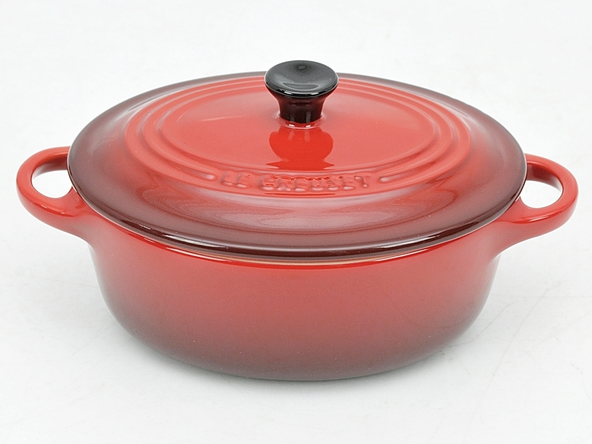 未使用保管品◆ ル・クルーゼ ミニオーバルココット×2個 ショートタンブラーペアセットで◆【v682