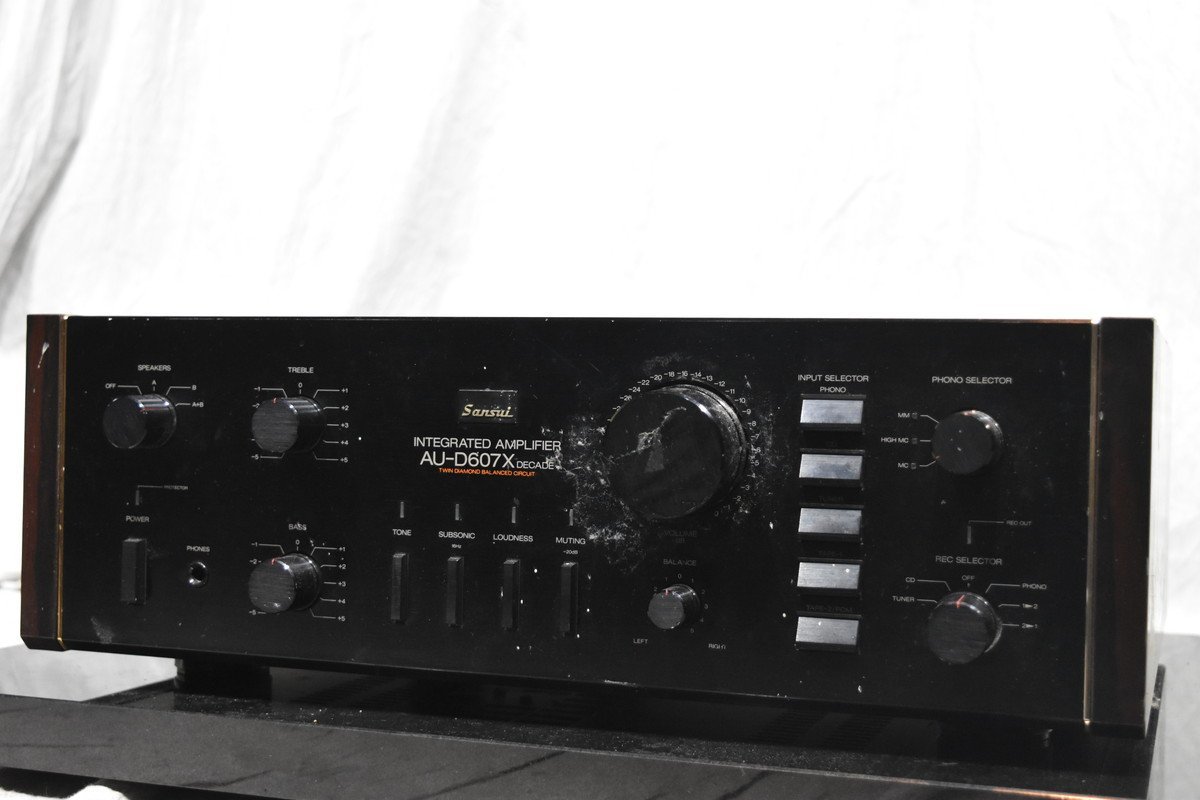 AU-D607X SANSUI サンスイ プリメインアンプ DECADE Decade - 山水高級