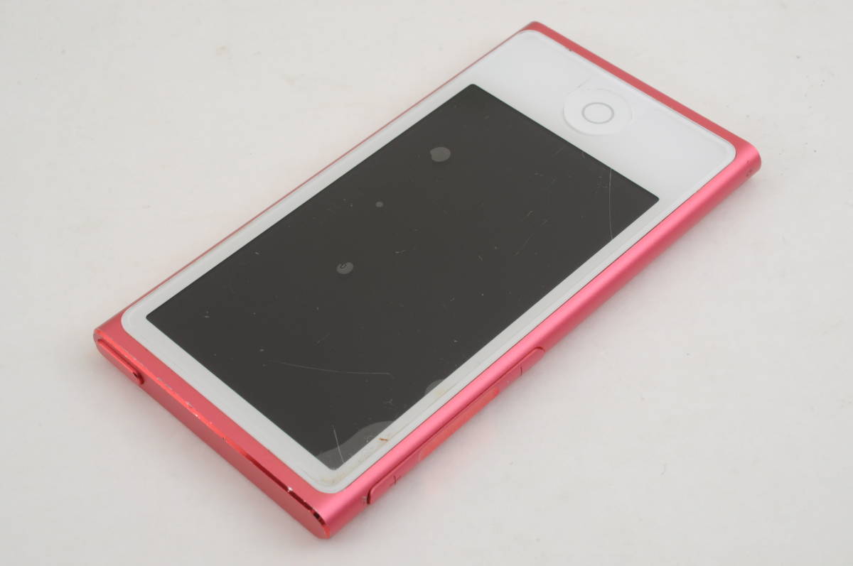 ☆美品 動作確認済 iPod nano 第7世代 ピンク Bluetooth ☆美品