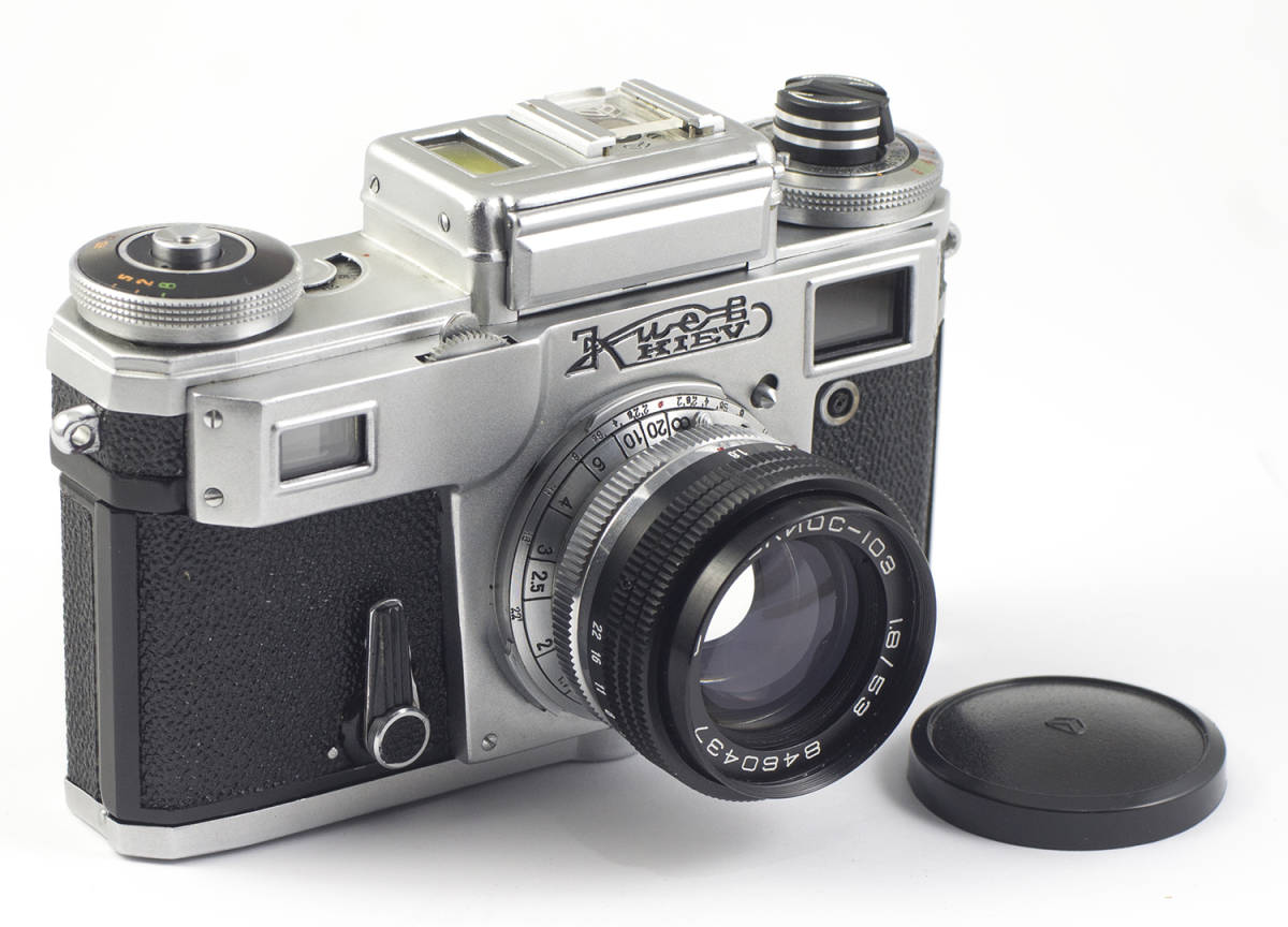 KIEV 4m キエフ 4 m HELIOS 103 F/1.8 53mm ☆ コンタックス 
