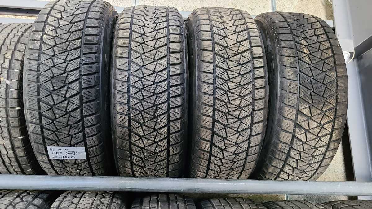 送料無料，SALE 冬タイヤ 235/60R18 DM-V2 ブリザック バリ山(中古)｜売買されたオークション情報、yahooの商品情報をアーカイブ公開 - オークファン 18インチ